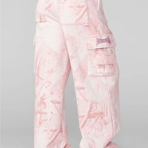 YoungLA Pink Cargo Joggers